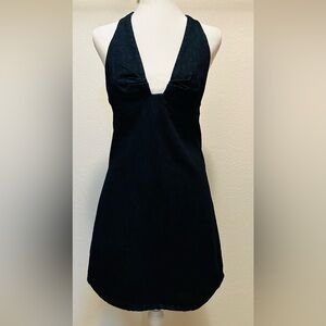 Free People Dark Blue denim Mini Dress